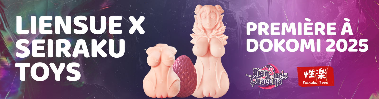 LienSue x Seiraku Toys : Dracona est sortie de son œuf