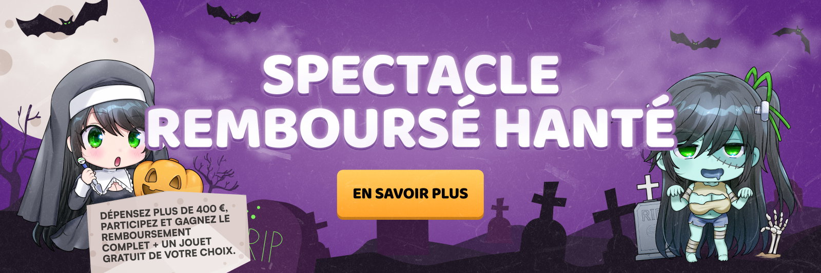 Bannière Halloween