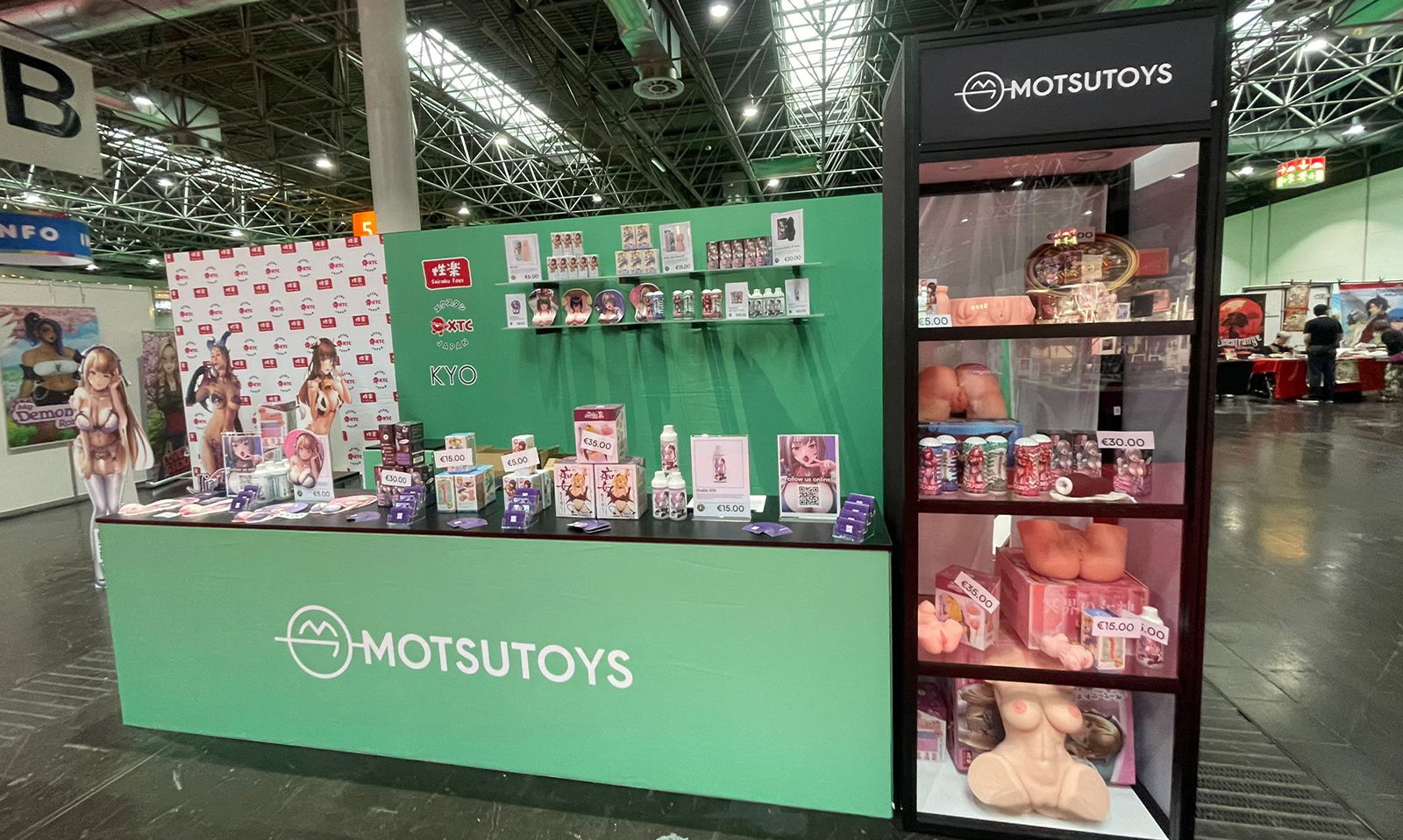 Stand Motsugroup à Dokomi
